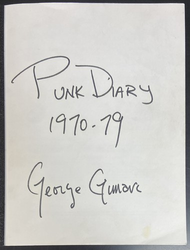 Punk diary 1970 - diary, 1970-1979