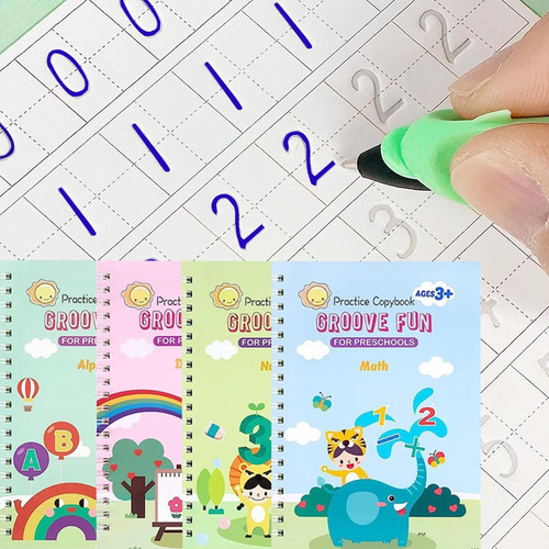Magic grooved writing practice - magic,