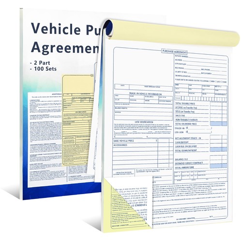 Vehicle purchase agreement - purchase,
