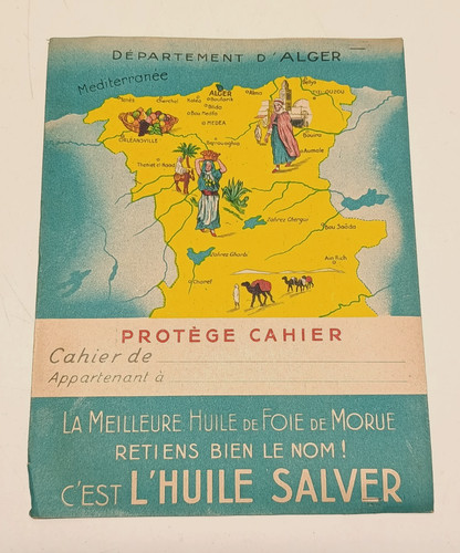 Old advertising notebook - old,