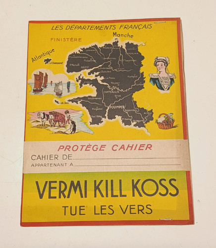 Old advertising notebook - old,